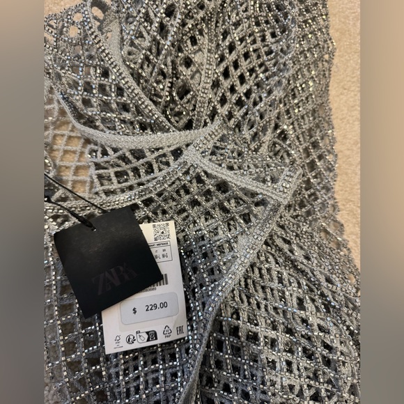 Zara sequin mesh dress - Picture 10 of 13